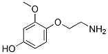 4-(2-AMINOETHOXY)-3-METHOXYPHENOL CAS#: 1076198-80-5