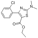 4-(2-CHLOROPHENYL)-2-(DIMETHYLAMINO)-5-THIAZOLECARBOXYLIC ACID ETHYL ESTER CAS#: 188679-31-4