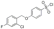 4-((2-Chloro-4-fluorobenzyl)oxy)-benzene-1-sulfonyl chloride CAS#: 1036509-25-7