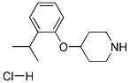 4-(2-ISOPROPYLPHENOXY)PIPERIDINEHYDROCHLORIDE CAS#: 1051919-37-9