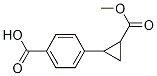 4-(2-(Methoxycarbonyl)cyclopropyl)benzoic acid CAS#: 1057107-39-7
