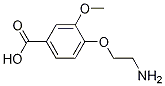 4-(2-aminoethoxy)-3-methoxybenzoic acid CAS#: 1011408-00-6