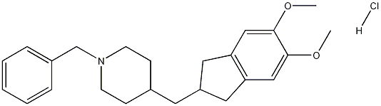 4-[(2,3-Dihydro-5,6-dimethoxy-1H-inden-2-yl)methyl]-1-(phenylmethyl)piperidine Hydrochloride CAS#: 1034439-57-0