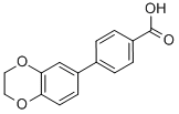 4-(2,3-Dihydrobenzo[1,4]dioxin-6-yl)benzoic acid CAS#: 193151-96-1