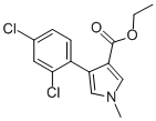 4-(2,4-DICHLOROPHENYL)-1-METHYL-1H-PYRROLE-3-CARBOXYLIC ACID ETHYL ESTER CAS#: 191668-16-3