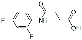 4-(2,4-DIFLUOROANILINO)-4-OXOBUTANOIC ACID CAS#: 193952-12-4