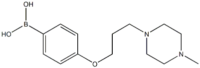 4-(3-(4-Methylpiperazin-1-yl)propoxy)phenylboronic acid CAS#: 1003028-43-0