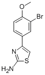 4-(3-BROMO-4-METHOXYPHENYL)-1,3-THIAZOL-2-AMINE CAS#: 189011-00-5