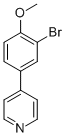 4-(3-Bromo-4-methoxyphenyl)pyridine CAS#: 191602-60-5