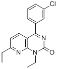 4-(3-CHLOROPHENYL)-1,7-DIETHYLPYRIDO[2,3-D]PYRIMIDIN-2(1H)-ONE CAS#: 191219-80-4