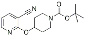 4-(3-Cyano-pyridin-2-yloxy)-piperidine-1-carboxylic acid tert-butyl ester, 98+% C16H21N3O3, 分子量 303.36 CAS#: 1065484-09-4