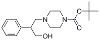 4-(3-Hydroxy-2-phenyl-propyl)-piperazine-1-carboxylic acid tert-butyl ester CAS#: 189298-13-3