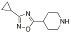 4-(3-cyclopropyl-1,2,4-oxadiazol-5-yl)piperidine CAS#: 1036461-01-4
