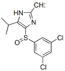 [4-(3,5-dichlorophenyl)sulfinyl-5-propan-2-yl-1H-imidazol-2-yl]methano l CAS#: 178980-06-8