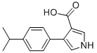 4-[4-(1-METHYLETHYL)PHENYL]-1H-PYRROLE-3-CARBOXYLIC ACID CAS#: 191668-25-4