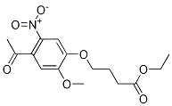 4-(4-Acetyl-2-Methoxy-5-nitrophenoxy)-butanoic Acid Ethyl Ester CAS#: 1031702-80-3