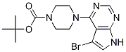 4-(4-Boc-1-piperazinyl)-5-broMo-7H-pyrrolo[2,3-d]pyriMidine CAS#: 1072027-36-1