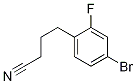 4-(4-Bromo-2-fluorophenyl)butanenitrile CAS#: 1057672-39-5