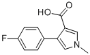 4-(4-FLUOROPHENYL)-1-METHYL-1H-PYRROLE-3-CARBOXYLIC ACID CAS#: 191668-32-3