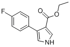 4-(4-FLUOROPHENYL)-1H-PYRROLE-3-CARBOXYLIC ACIDETHYL ESTER CAS#: 191668-10-7