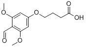4-(4-FORMYL-3,5-DIMETHOXYPHENOXY)BUTYRIC ACID CAS#: 197304-21-5