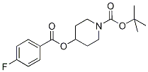 4-(4-Fluoro-benzoyloxy)-piperidine-1-carboxylic acid tert-butyl ester, 98+% C17H22FNO4, 分子量 323.37 CAS#: 1065484-34-5