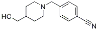 4-(4-HydroxyMethyl-piperidin-1-ylMethyl)-benzonitrile CAS#: 180847-37-4
