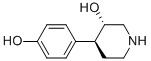 4-(4-Hydroxyphenyl)-(3s,4s)-3-Piperidinol CAS#: 188866-44-6