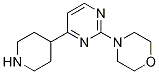 4-(4-piperidin-4-yl-pyrimidin-2-yl)-morpholine CAS#: 1001754-73-9