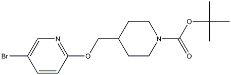 4-(5-BroMo-pyridin-2-yloxyMethyl)-piperidine-1-carboxylic acid tert-butyl ester CAS#: 1010114-48-3