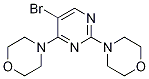 4-[5-Bromo-4-(morpholin-4-yl)pyrimidin-2-yl]morpholine CAS#: 1021268-12-1