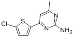 4-(5-CHLORO-2-THIENYL)-6-METHYL-2-PYRIMIDINAMINE CAS#: 199864-44-3