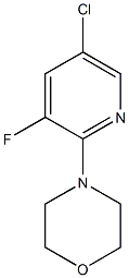 4-(5-Chloro-3-fluoro-2-pyridinyl)Morpholine CAS#: 1020253-17-1