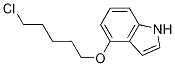 4-(5-chloropentyloxy)-1H-indole CAS#: 180161-00-6