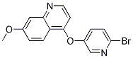 4-(6-bromopyridin-3-yloxy)-7-methoxyquinoline CAS#: 1039046-54-2