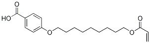 4-(9-Acryloxy-n-non-1-yloxy) benzoic acid CAS#: 186046-62-8