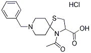 4-ACETYL-8-BENZYL-1-THIA-4,8-DIAZASPIRO[4.5]DECANE-3-CARBOXYLIC ACID HYDROCHLORIDE CAS#: 1030253-99-6