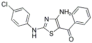 [4-AMINO-2-(4-CHLOROANILINO)-1,3-THIAZOL-5-YL](PHENYL)METHANONE CAS#: 196877-94-8