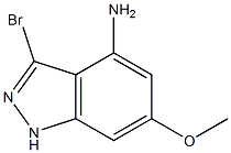 4-AMINO-3-BROMO-6-METHOXY 1H-INDAZOLE CAS#: 1000341-23-0