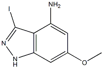 4-AMINO-3-IODO-6-METHOXY 1H-INDAZOLE CAS#: 1000341-17-2