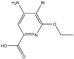 4-AMINO-5-BROMO-6-ETHOXYPICOLINIC ACID CAS#: 1057260-48-6