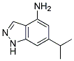 4-AMINO-6-ISOPROPYL (1H)INDAZOLE CAS#: 1000343-74-7