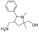 [4-(AMINOMETHYL)-1,2-DIMETHYL-5-PHENYL-2-PYRROLIDINYL]METHANOL CAS#: 1052611-74-1
