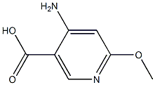 4-AMino-6-Methoxy-nicotinic acid CAS#: 1060806-76-9