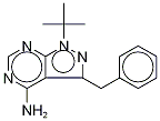 4-Amino-1-tert-butyl-3-(3-benzyl)pyrazolo[3,4-d]pyrimidine CAS#: 186895-85-2