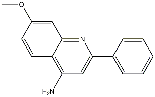 4-Amino-7-methoxy-2-phenylquinoline CAS#: 1026660-14-9