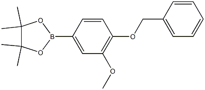 4-BENZYLOXY-3-METHOXYBORONIC ACID, PINACOL ESTER CAS#: 1000796-87-1