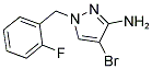 4-BROMO-1-(2-FLUORO-BENZYL)-1H-PYRAZOL-3-YLAMINE CAS#: 1001757-56-7