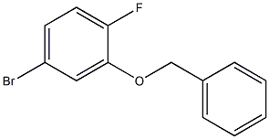 4-BROMO-1-FLUORO-2-(PHENYLMETHOXY)BENZENE CAS#: 1036724-54-5