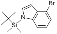 4-BROMO-1-(TERT-BUTYLDIMETHYLSILYL)INDOLE CAS#: 193694-04-1